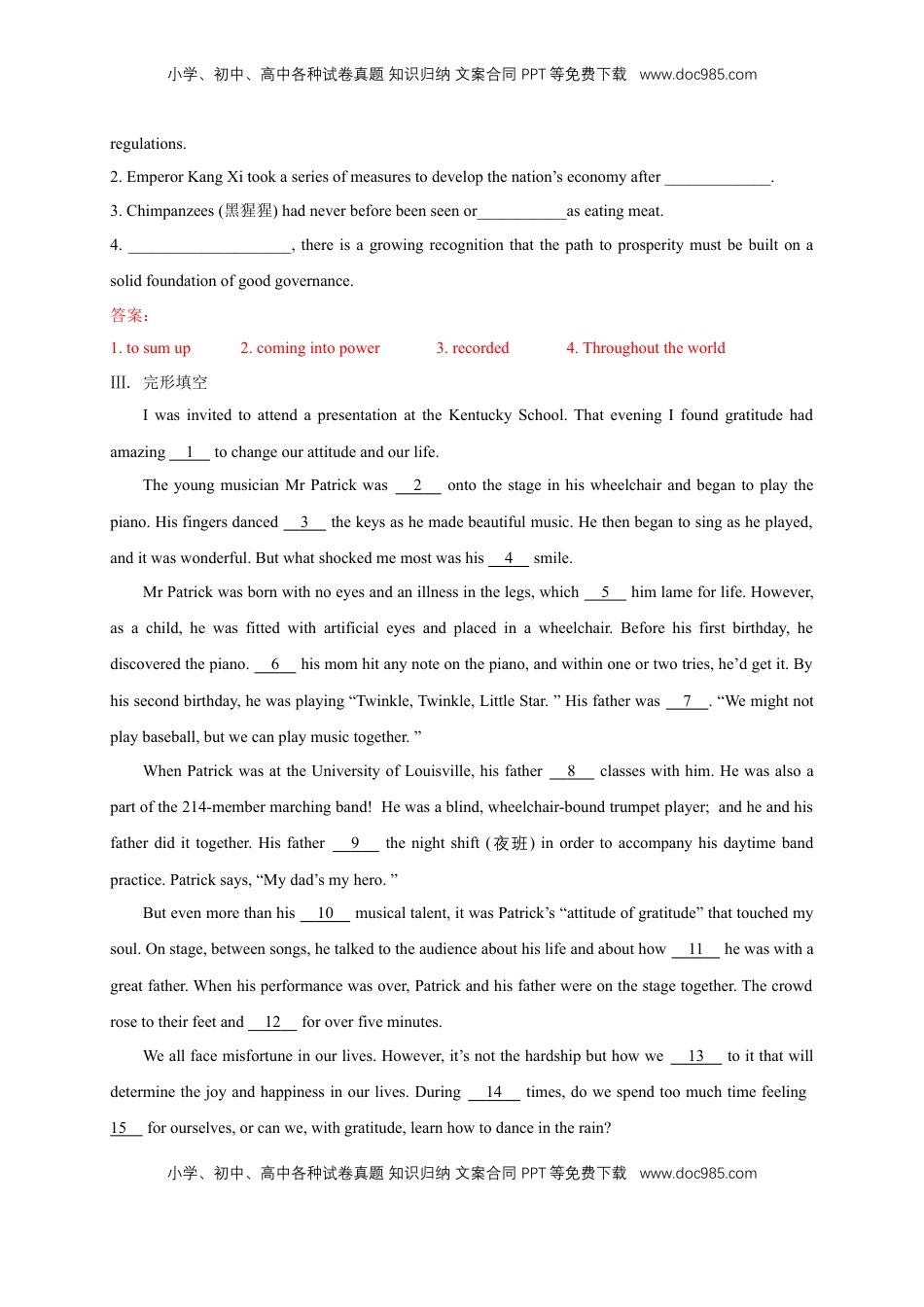 高中英语 选修1   1.2 Listening and Speaking-Using language 1 练习（解析版）.docx