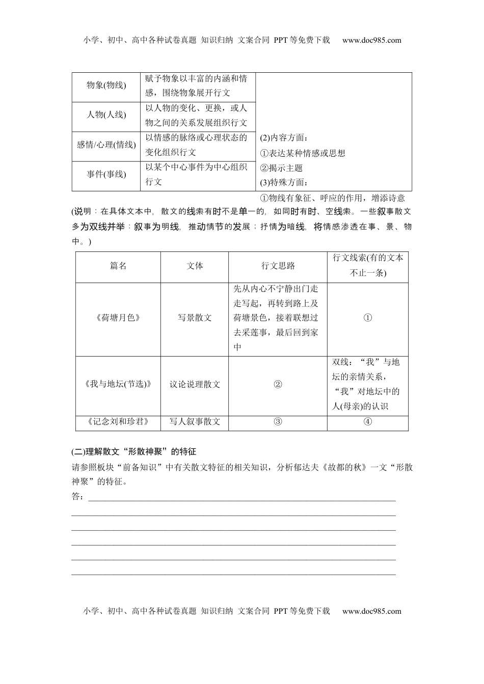 高考语文复习 板块三　学案16　分析思路结构——文思有路，遵路识真.docx