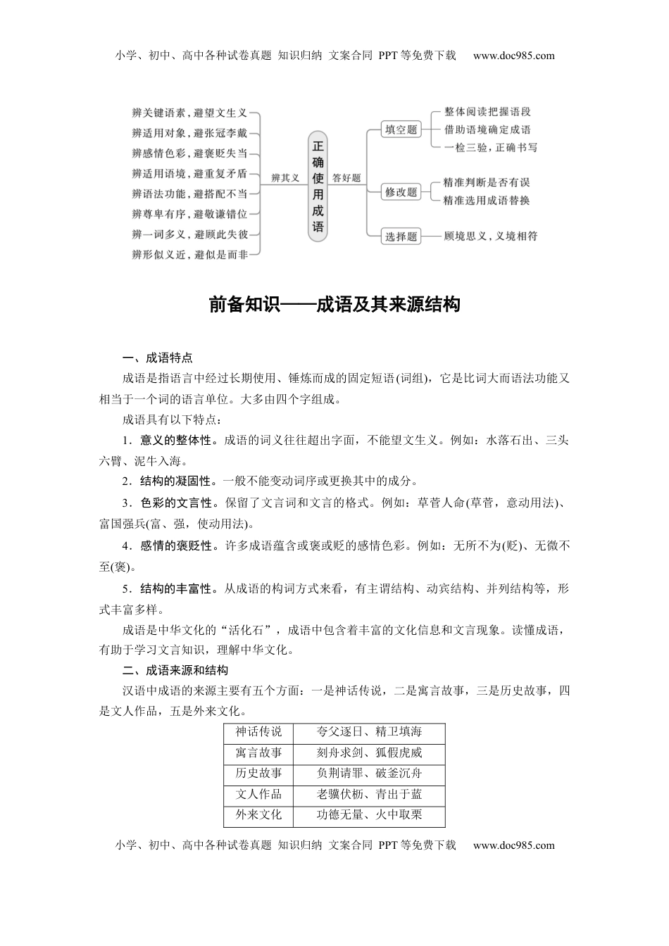 高考语文复习 板块八　学案69　正确使用成语——识义记形，义境相符 (1).docx