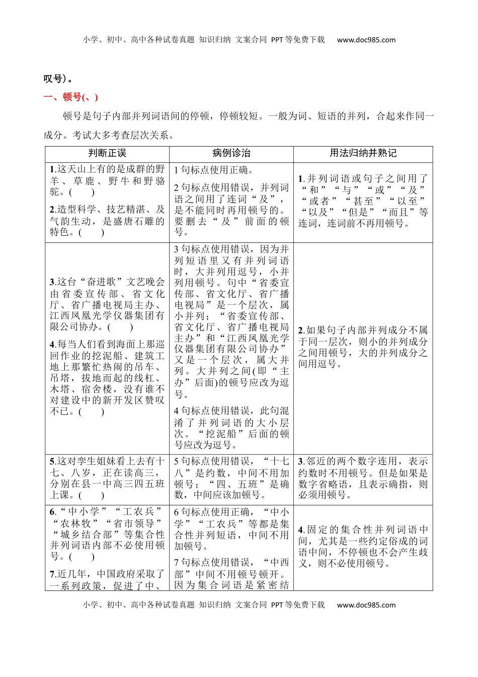 高考语文复习 专题03：标点符号（原卷版）-【上好课】2025年高考语文一轮复习知识清单.docx