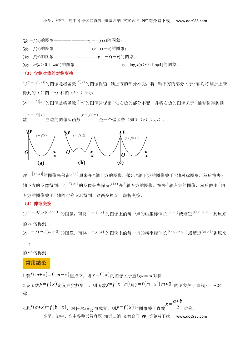 高考数学复习  第12讲 函数的图像（精讲）-2025年高考数学一轮复习讲义及高频考点归纳与方法总结（新高考通用）解析版.docx