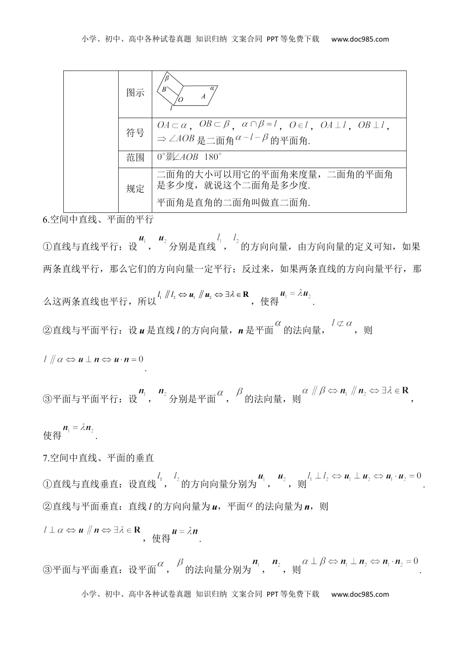 高考数学复习  空间向量与立体几何——2025届高考数学二轮复习易错重难提升【新高考版】（含解析）.docx