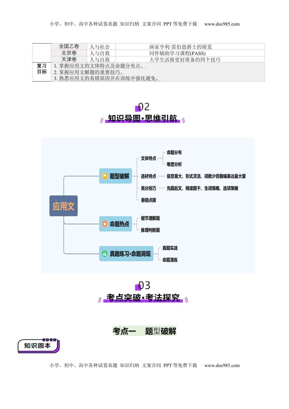 高考英语复习  第05讲 阅读理解应用文（讲义）-（原卷版）.docx