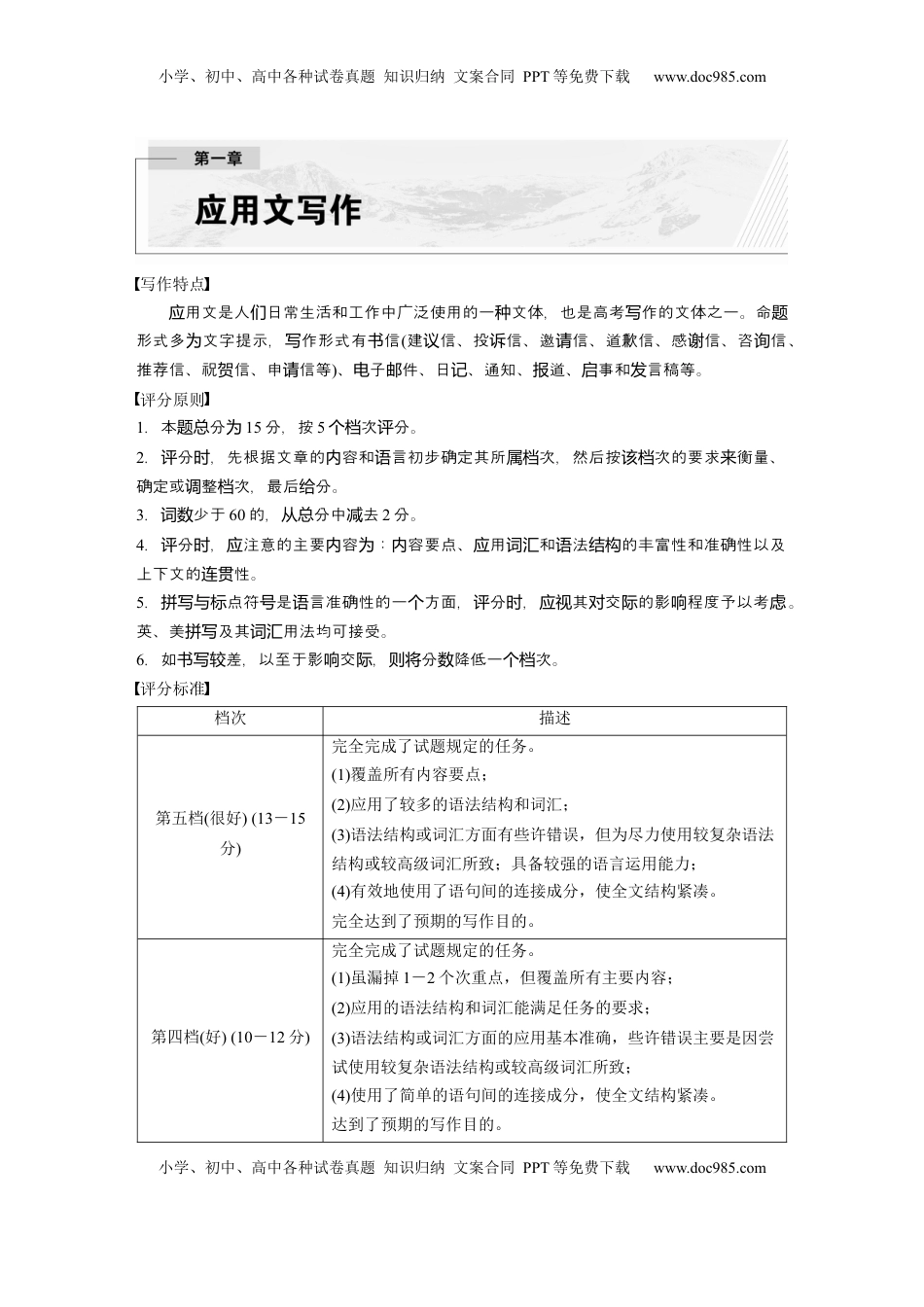 高考英语复习  一、邀请信.docx