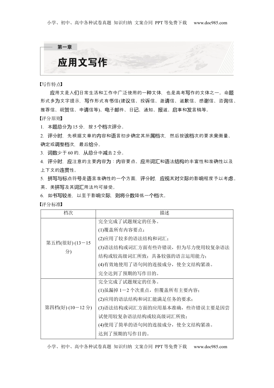 高考英语复习  一、邀请信 (2).docx