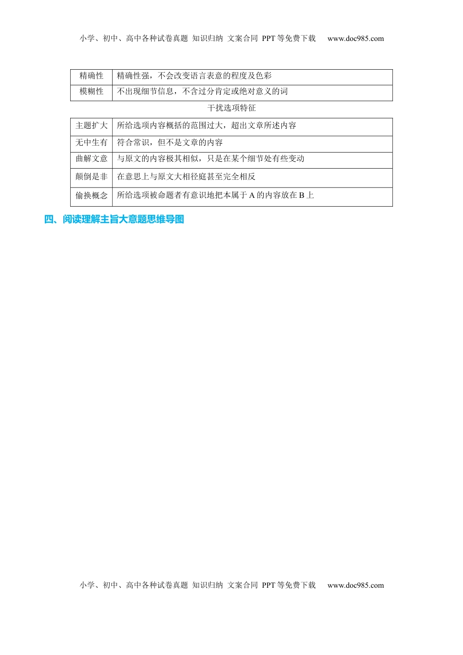 高考英语复习  专题41 阅读理解之主旨大意题（讲案）解析版.docx