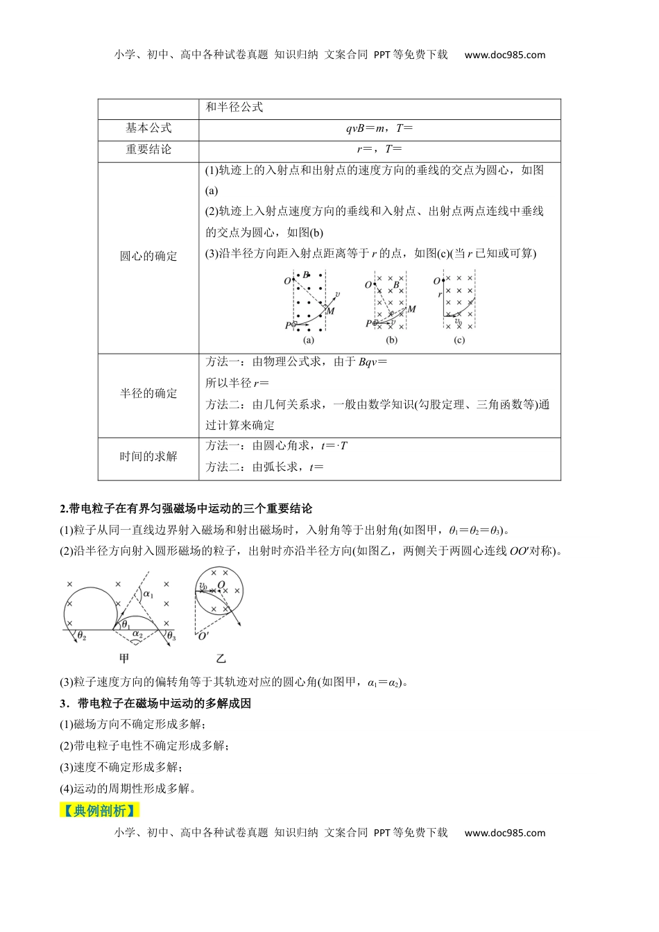高考物理复习  专题17  磁场综合题（原卷版）.docx