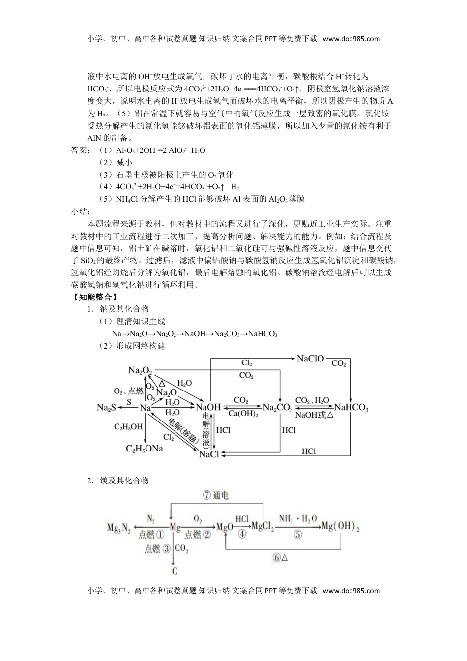 高考化学复习  2025届高三化学一轮专题复习讲义（16）-专题四第一讲 金属及其化合物（一）.doc