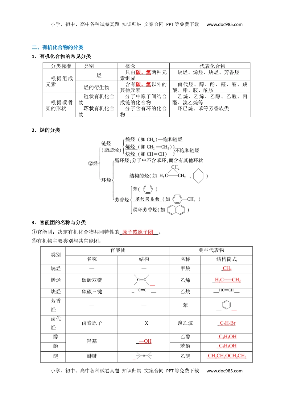 高考化学复习  知识清单25有机化合物的结构特点与研究方法（解析版）.docx