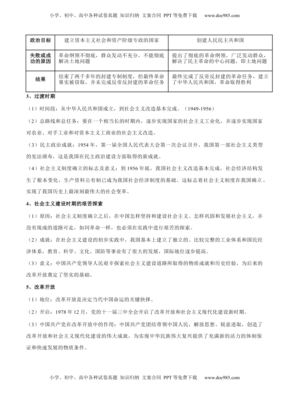 高考政治复习  考点巩固卷04 中国共产党的领导（原卷版）.docx