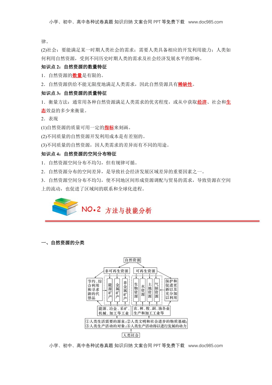 高考地理复习  【人教版选择性必修3】高中地理知识总结（教师版）36页.doc