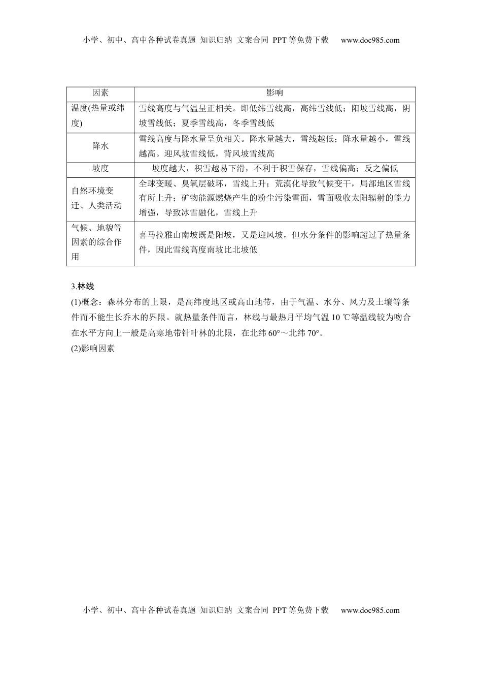 高考地理复习  第六章　第2讲　课时38　垂直地域分异规律 (1).docx