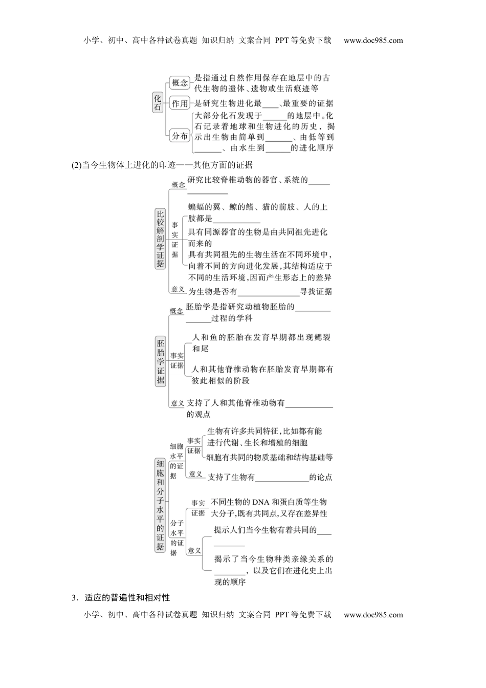 高考生物复习  第七单元　第35课时　生物的进化.docx