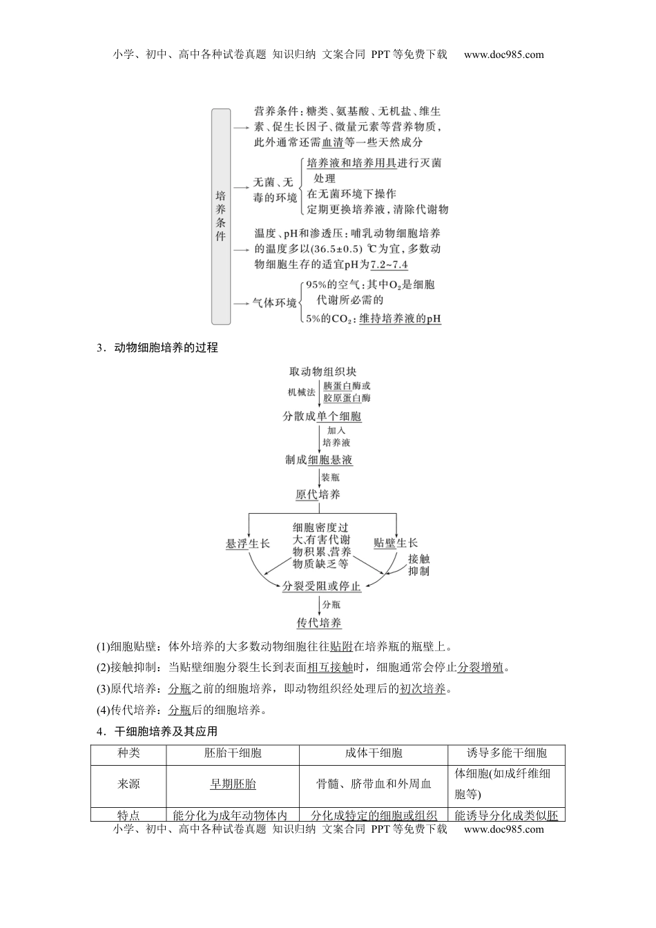 高考生物复习  第十单元　第59课时　动物细胞工程 (1).docx