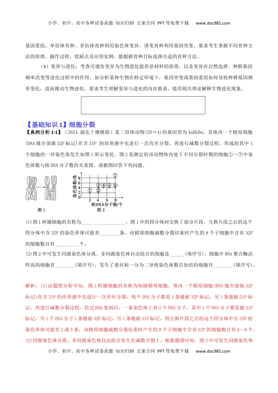 高考生物复习  专题07  遗传规律与变异的综合运用（解析版）.docx