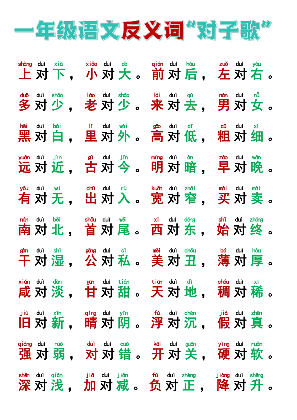 9.22一年级反义词对子歌.pdf
