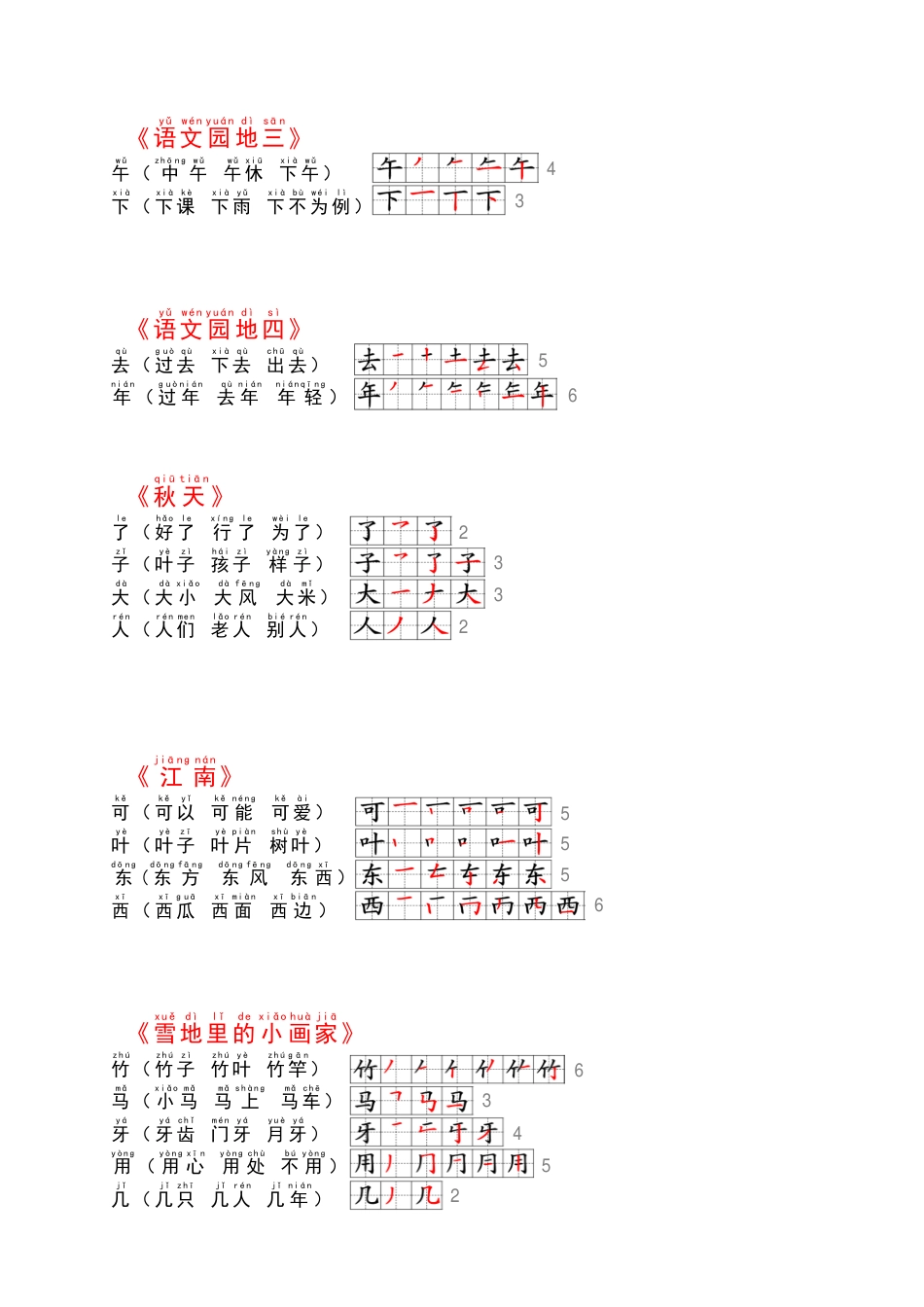 一年级语文上册课课贴（24）.pdf