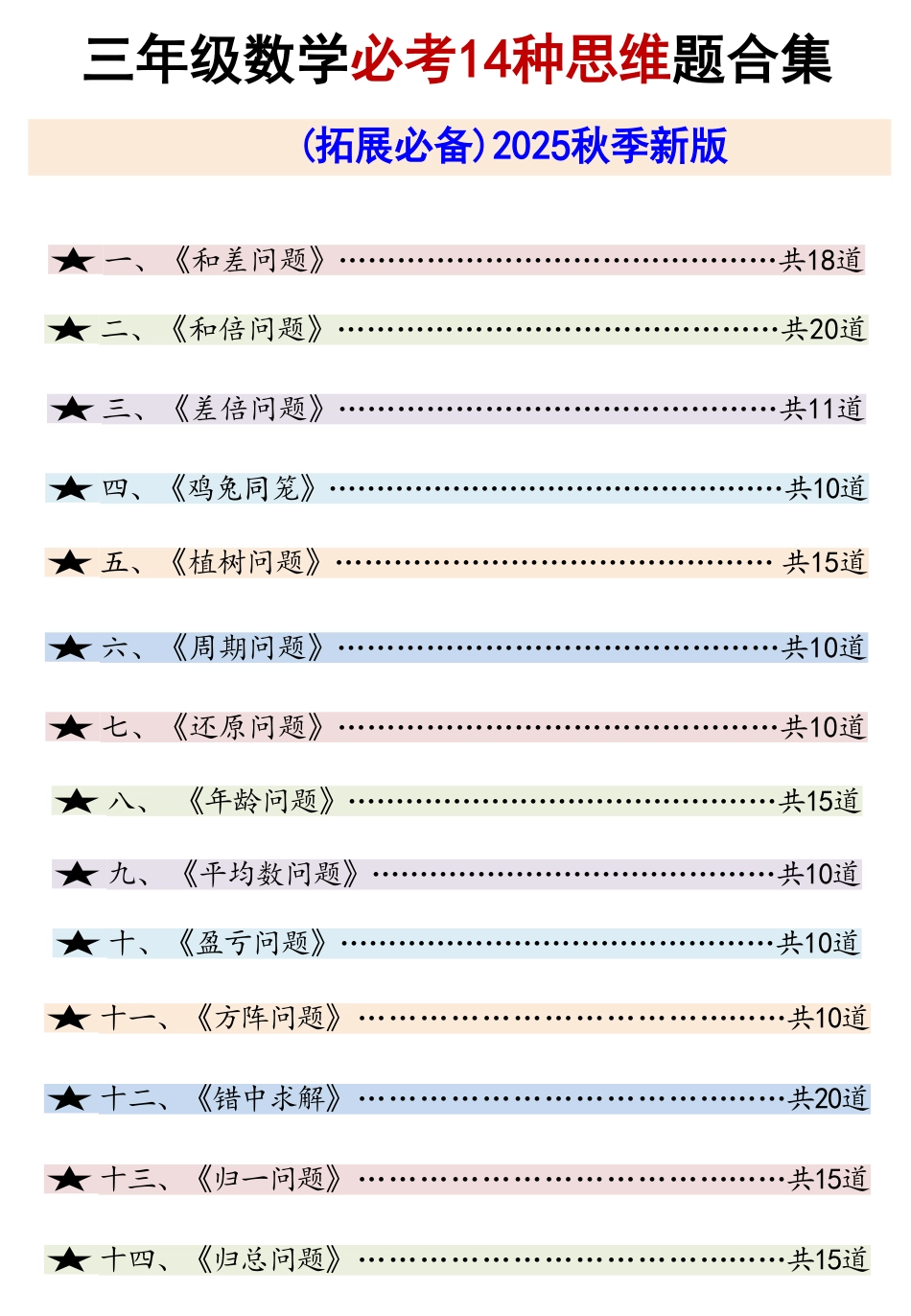 三年级数学必考14种思维题合集(1).pdf