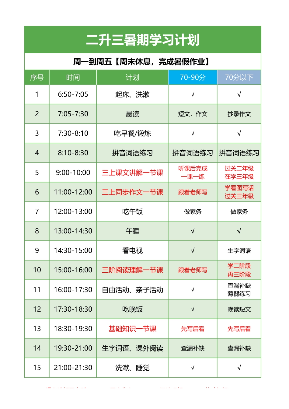 1-6年级暑期【语文】学习计划 (1).pdf