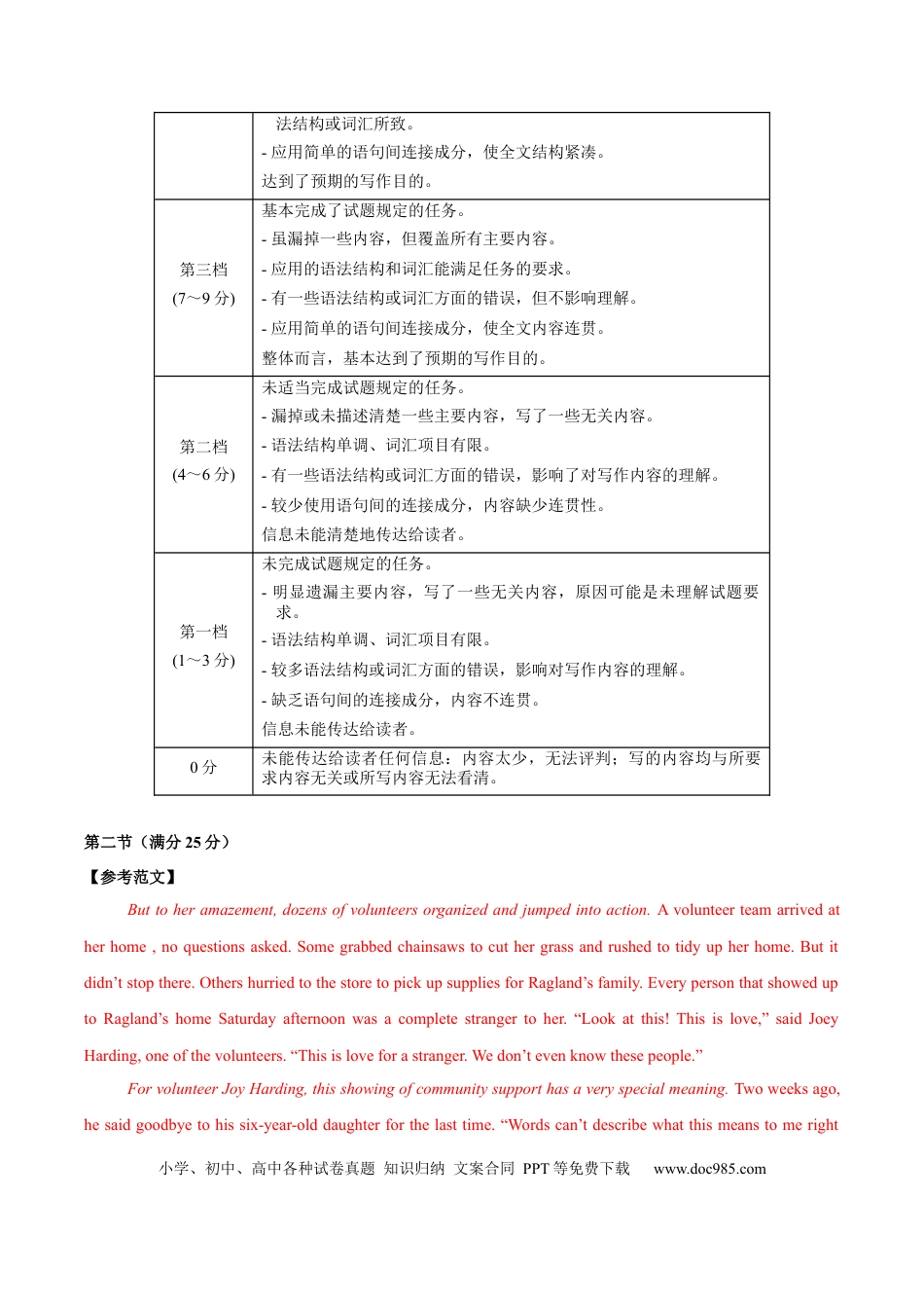 高考英语模拟卷（广东专用）模拟卷07-（广东卷）（参考答案）.docx