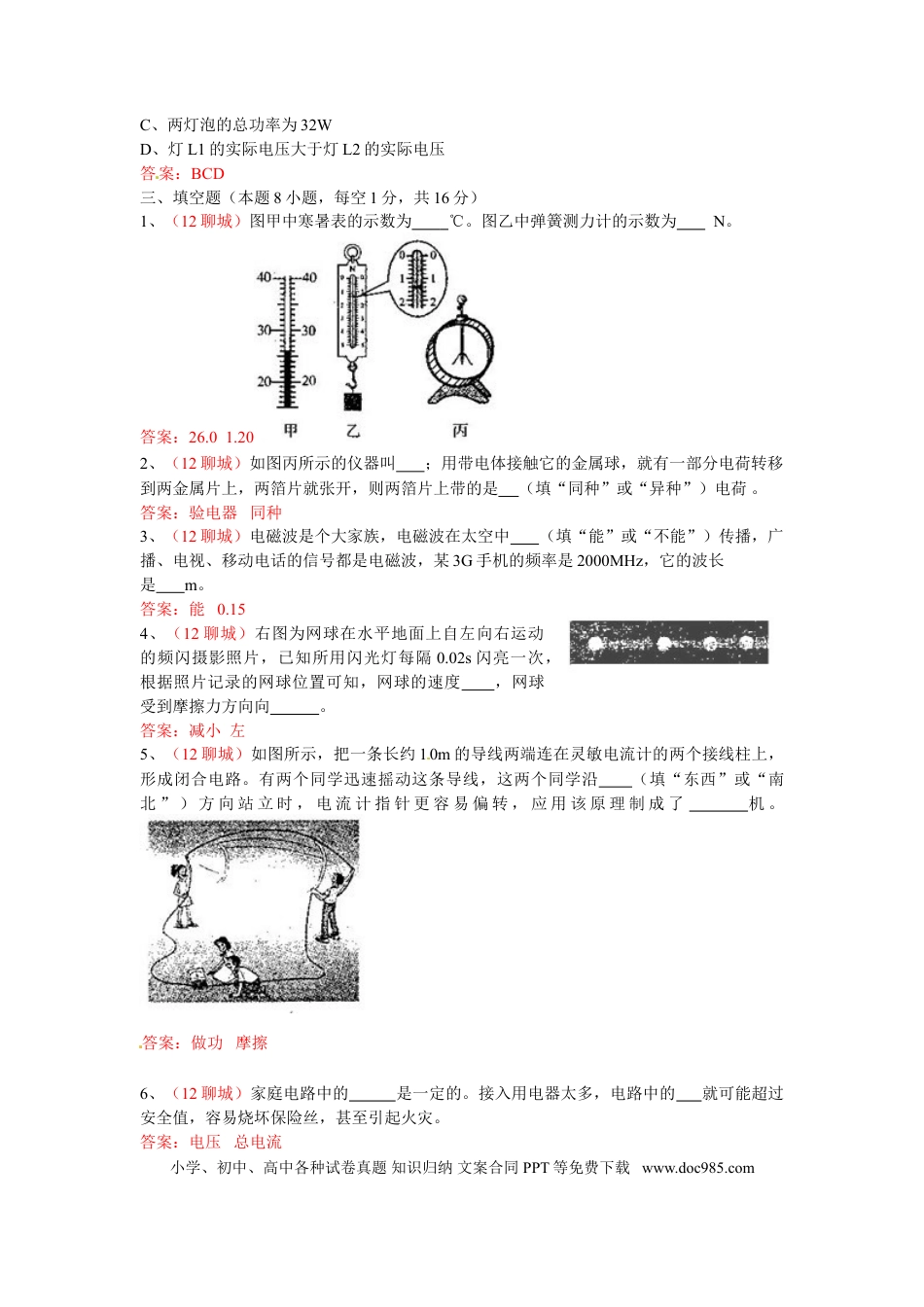 【中考历年真题】2012年中考物理试题.doc