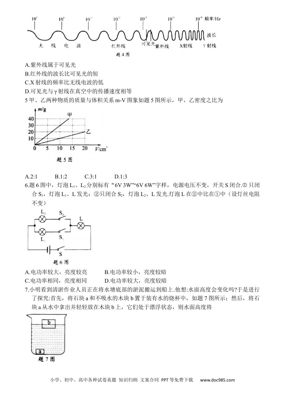 【中考历年真题】2021年广东省中考物理试题 (1).docx