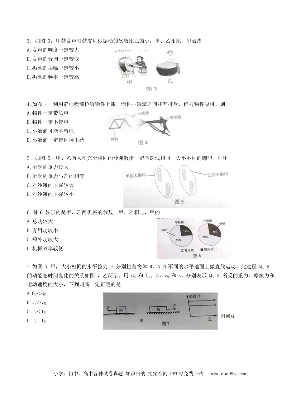 【中考历年真题】2021年广州市中考物理试题（学生版）.docx