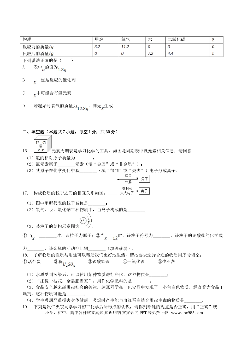 【中考历年真题】2013年西藏自治区中考化学真题.doc