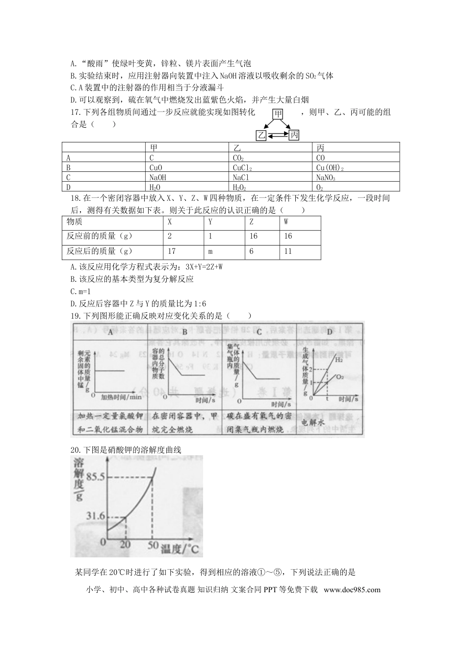 【中考历年真题】2012年潍坊市中考化学试卷及答案.doc