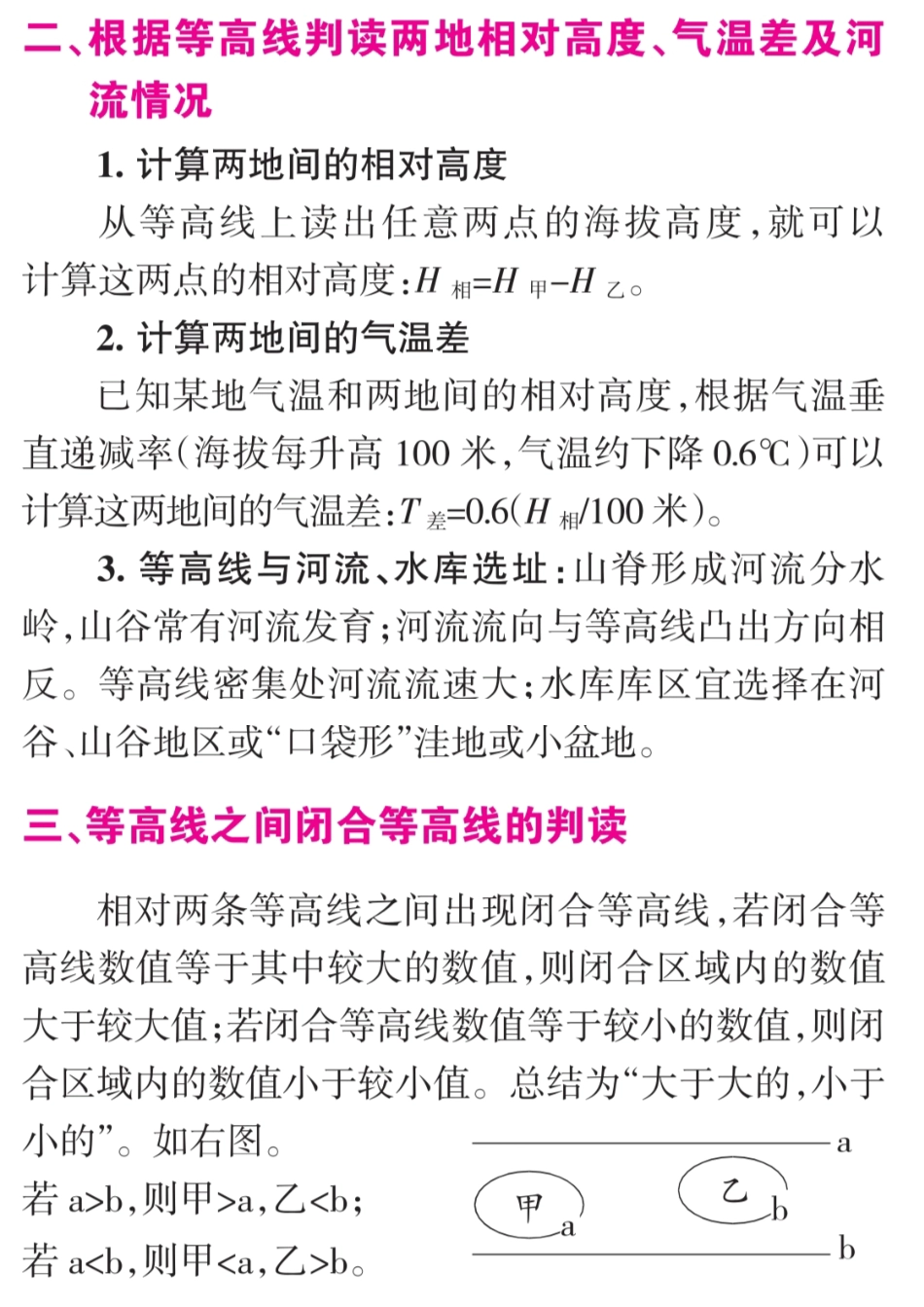 高中地理考前必背的30个重难点.pdf