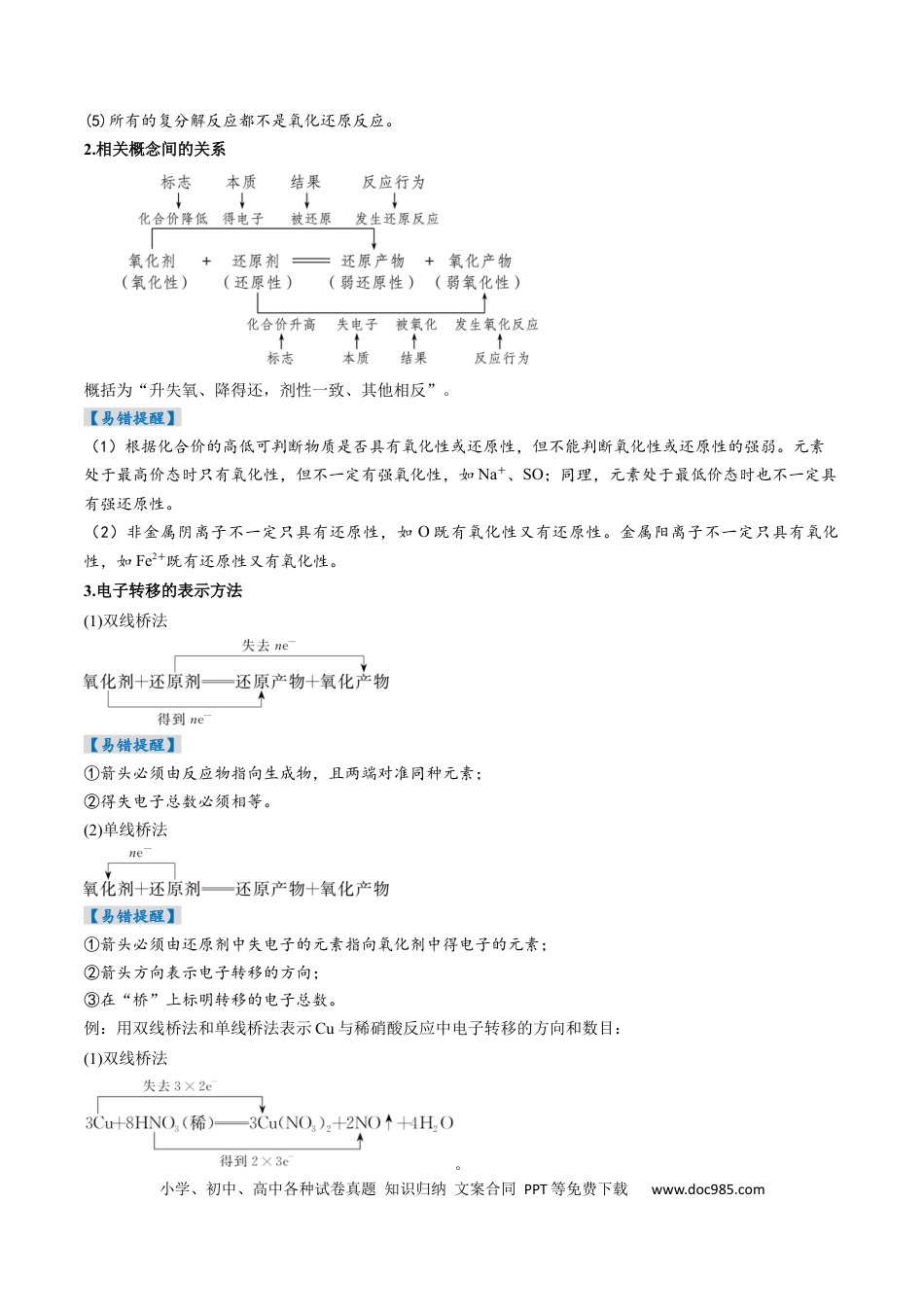 高中化学核心考点精讲精练04  氧化还原反应的基本概念和规律-（解析版）.docx