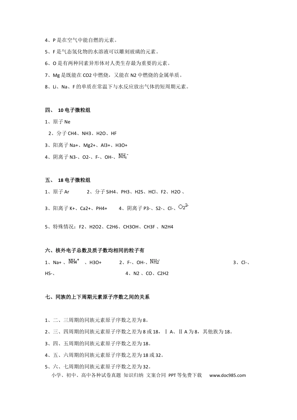 高中化学推断题--突破口归纳.docx