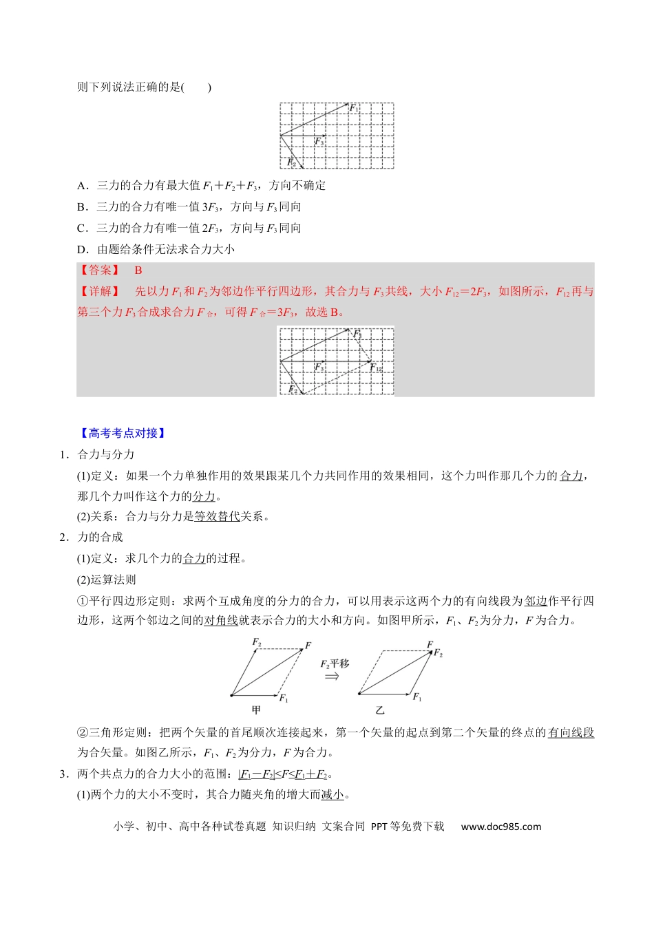 高中物理第05讲 受力分析【四大题型】（举一反三）（解析版）.docx