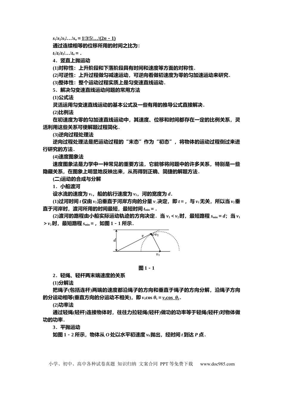 高中物理第二轮总复习全套精品(共10个专题).docx