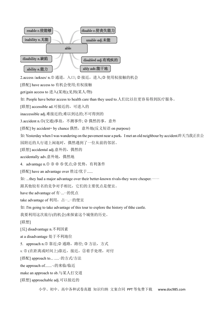 高中英语单词短语突破第02讲 高中高频名词(原卷版) -.docx