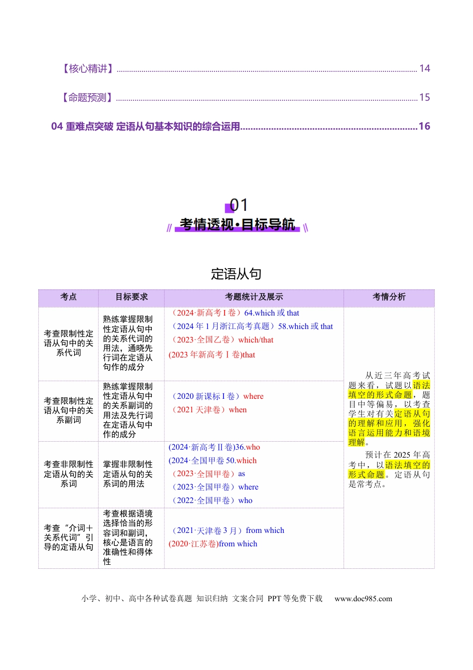专题09 定语从句（解析版）.docx