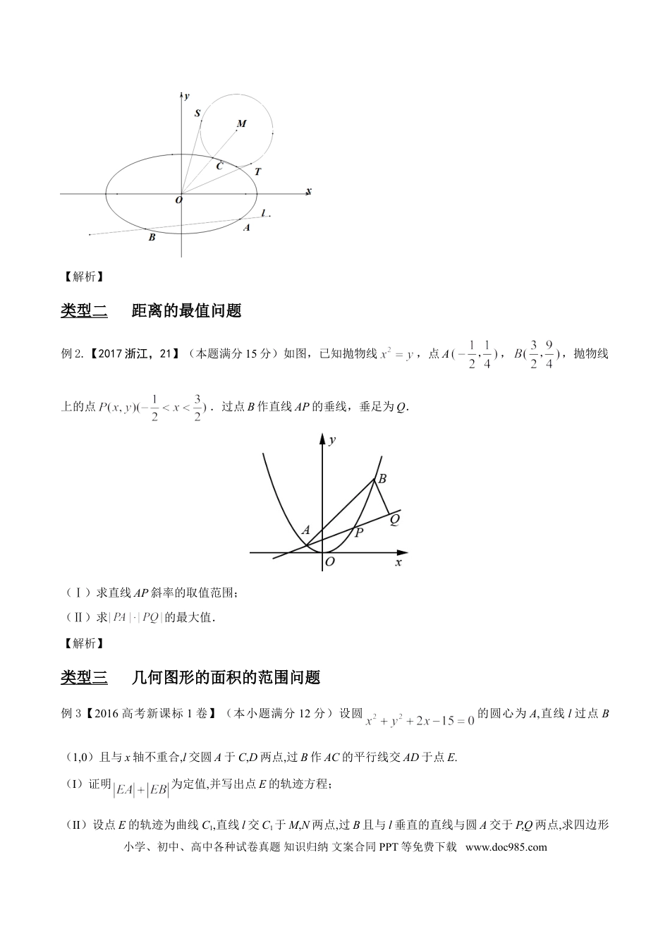 高中数学 专题3.4 目标范围与最值，函数处理最相宜（原卷版）.doc