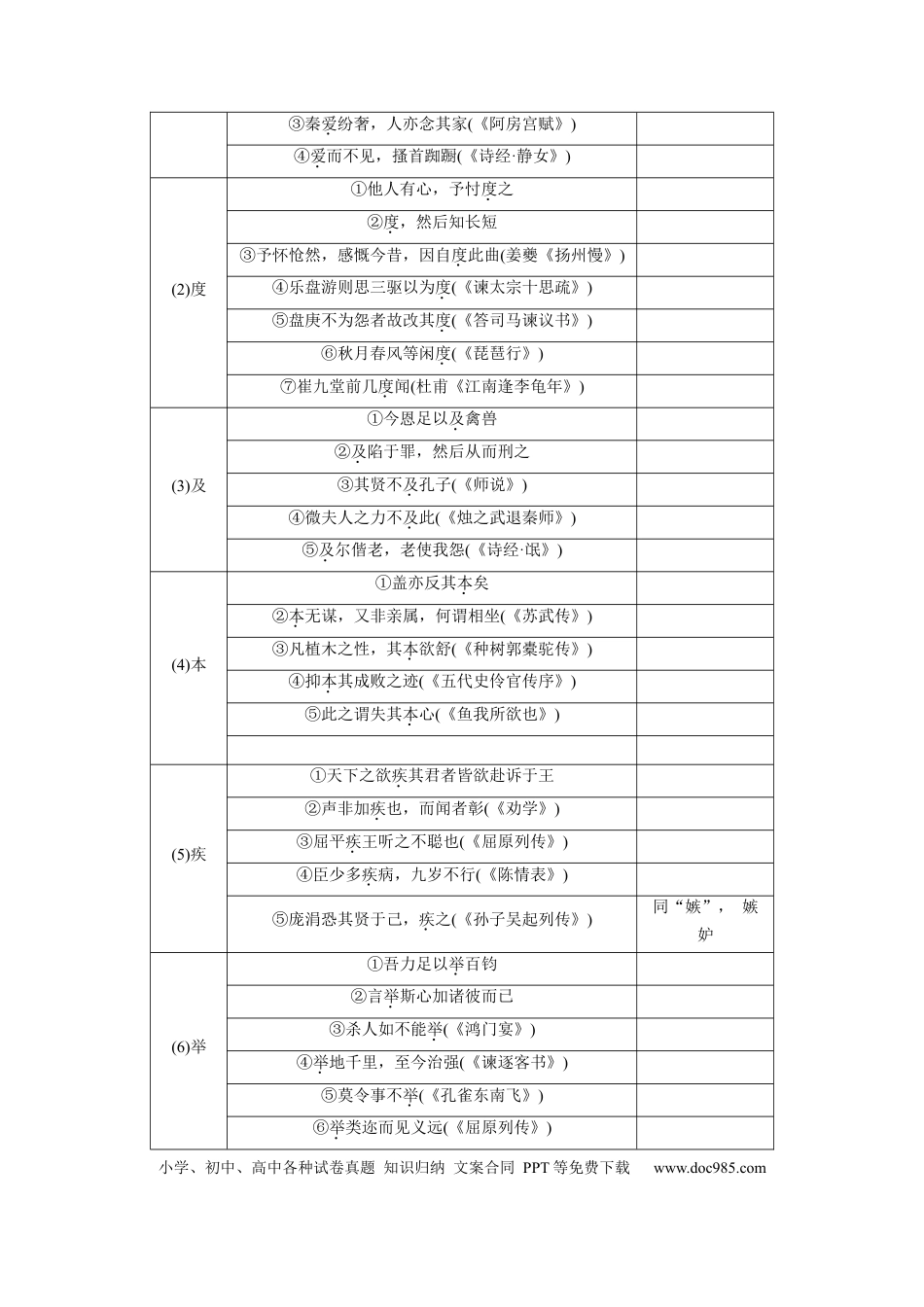 高考语文 板块5 第1部分 教材文言文复习 课时25　《齐桓晋文之事》(1).docx