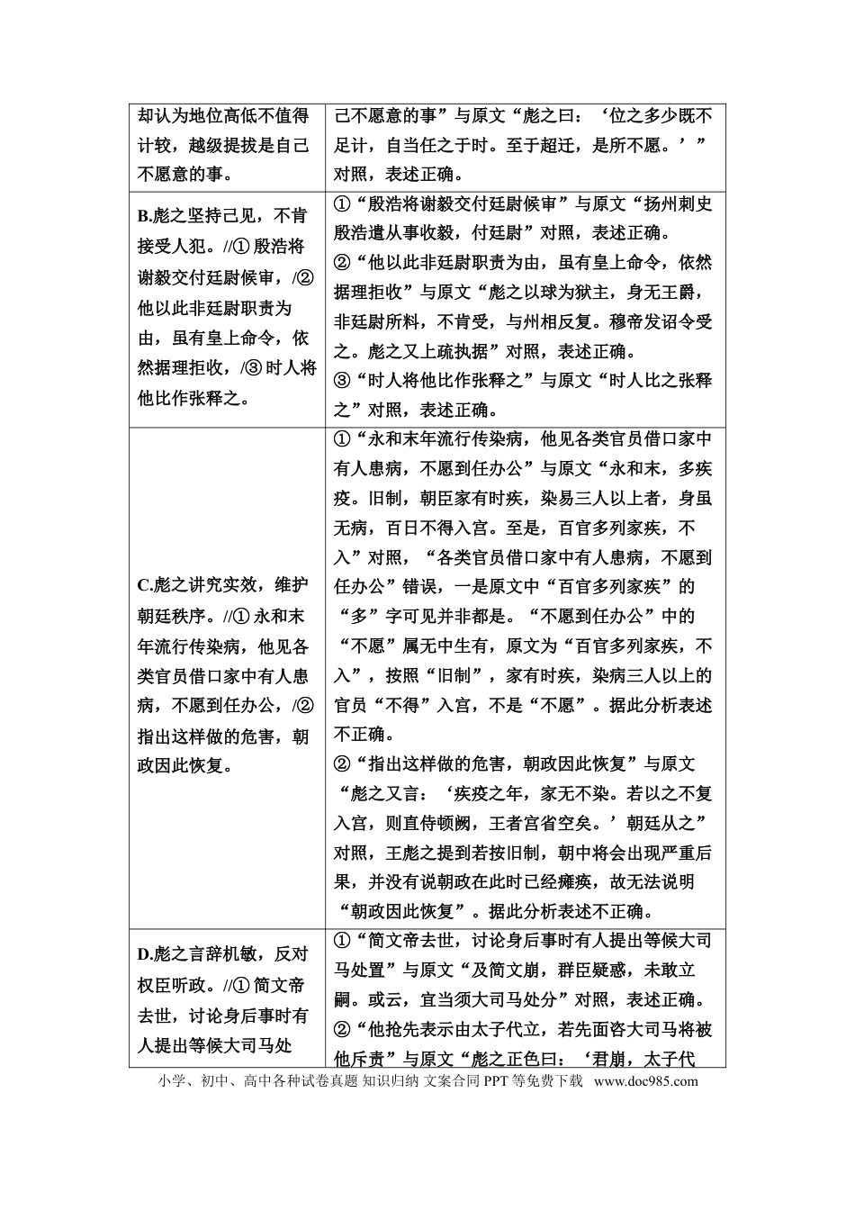高考语文 第4讲    文言文概括分析题  教案.doc