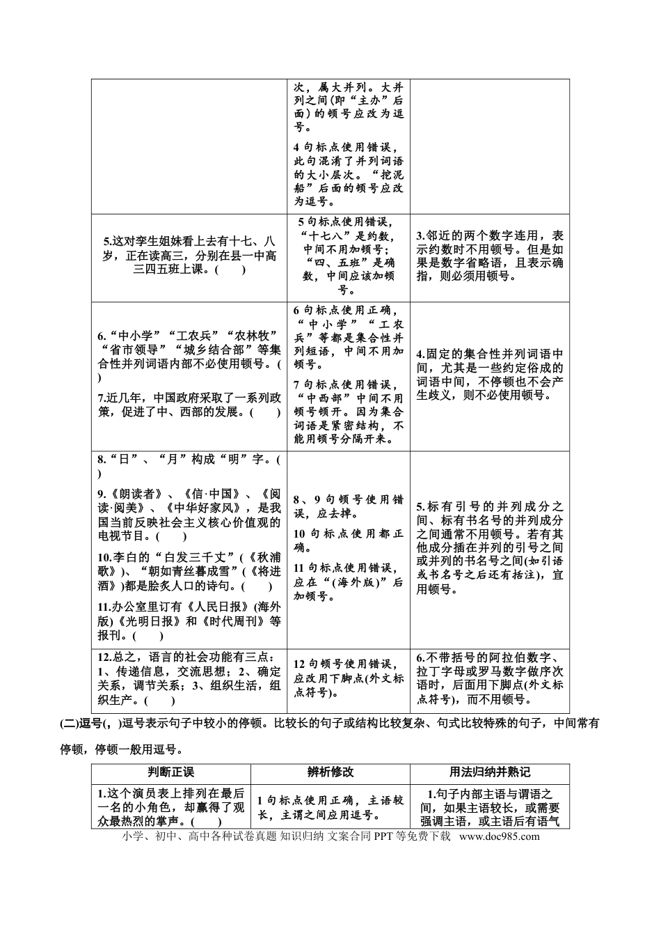 高考语文 解密04 语境串联下的语用“多点”考查（ 正确使用标点符号）（讲义）-【高频考点解密】2021年高考语文二轮复习讲义+分层训练(1).doc
