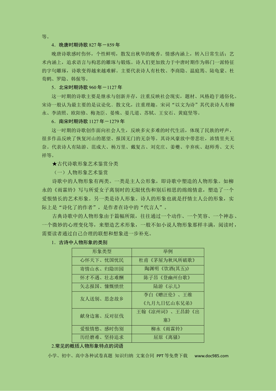 高考语文 考点16 鉴赏古代诗歌中的形象艺术（讲义）-2023年高考语文二轮复习讲练测（新高考）.docx