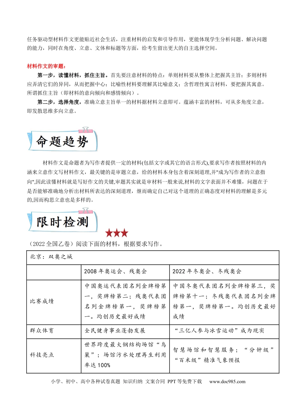 高考语文 重难点20  新材料作文-2023年高考语文【热点•重点•难点】专练（全国通用）（解析版） (1).docx