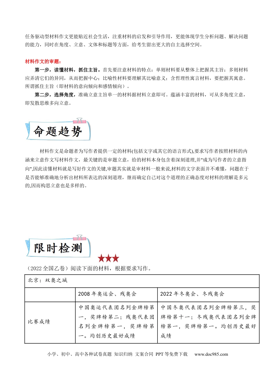 高考语文 重难点20  新材料作文-2023年高考语文【热点•重点•难点】专练（全国通用）（原卷版）(1).docx