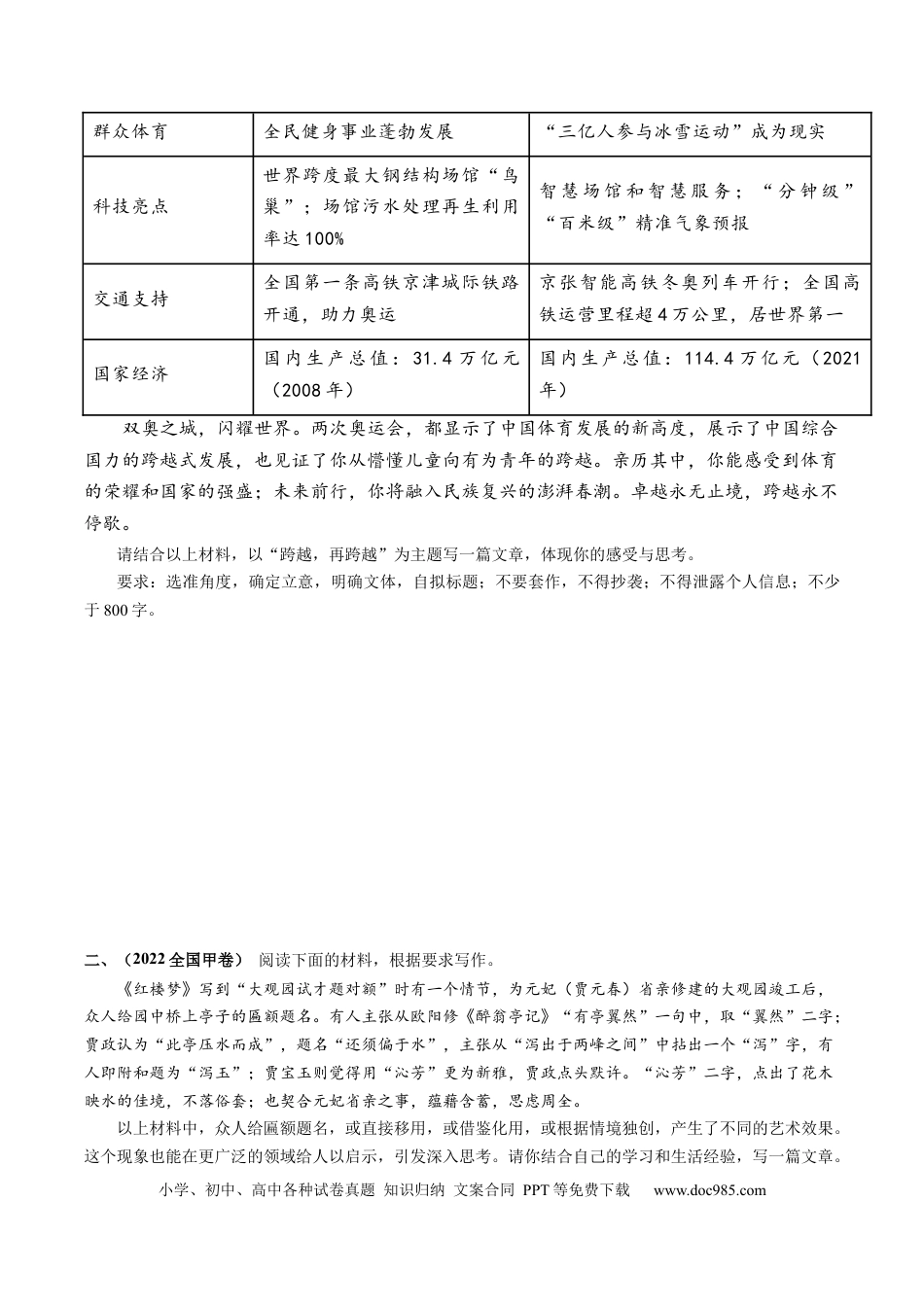 高考语文 重难点20  新材料作文-2023年高考语文【热点•重点•难点】专练（全国通用）（原卷版） (1).docx