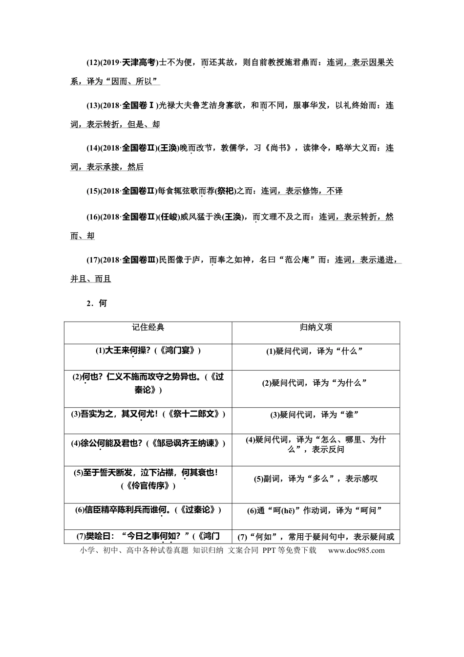 高考语文 专题06  18个必备文言虚词-2021年高考语文必备知识微积累 (1).docx
