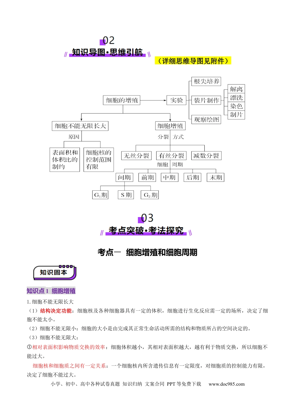 第12讲 细胞增殖（讲义）（解析版）.docx