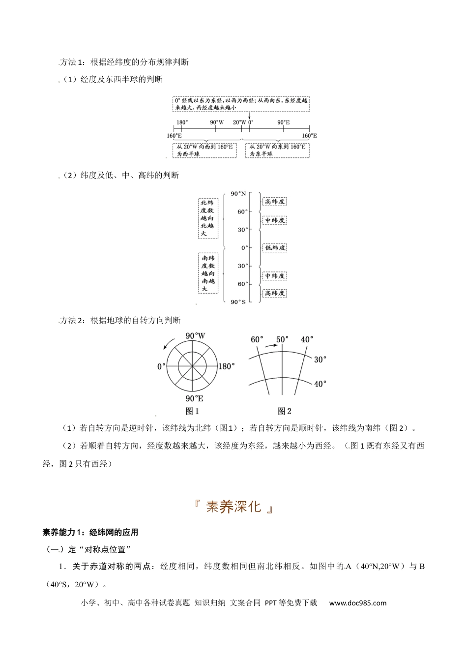 自然地理专题-【口袋书】2023年高考必背知识手册.docx