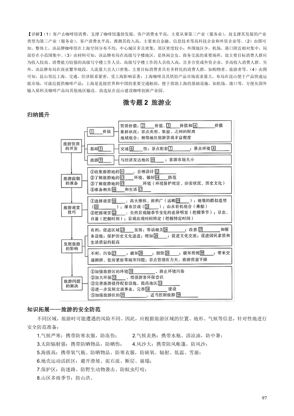 【整合突破专题学案】主题十五：服务业（高三地理自主复习资料，pdf版）.pdf