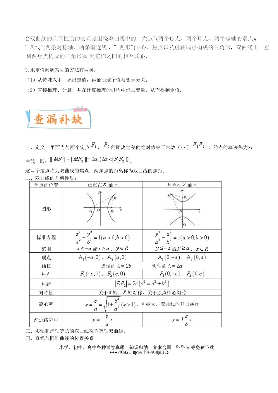 高考数学考向41 双曲线-备战2022年高考数学一轮复习考点微专题（新高考地区专用）(31199449).doc