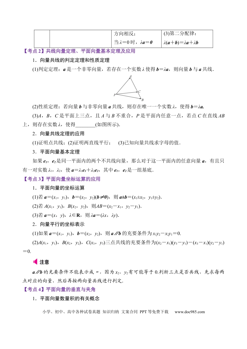 高考数学专题03 平面向量（解析版）.docx